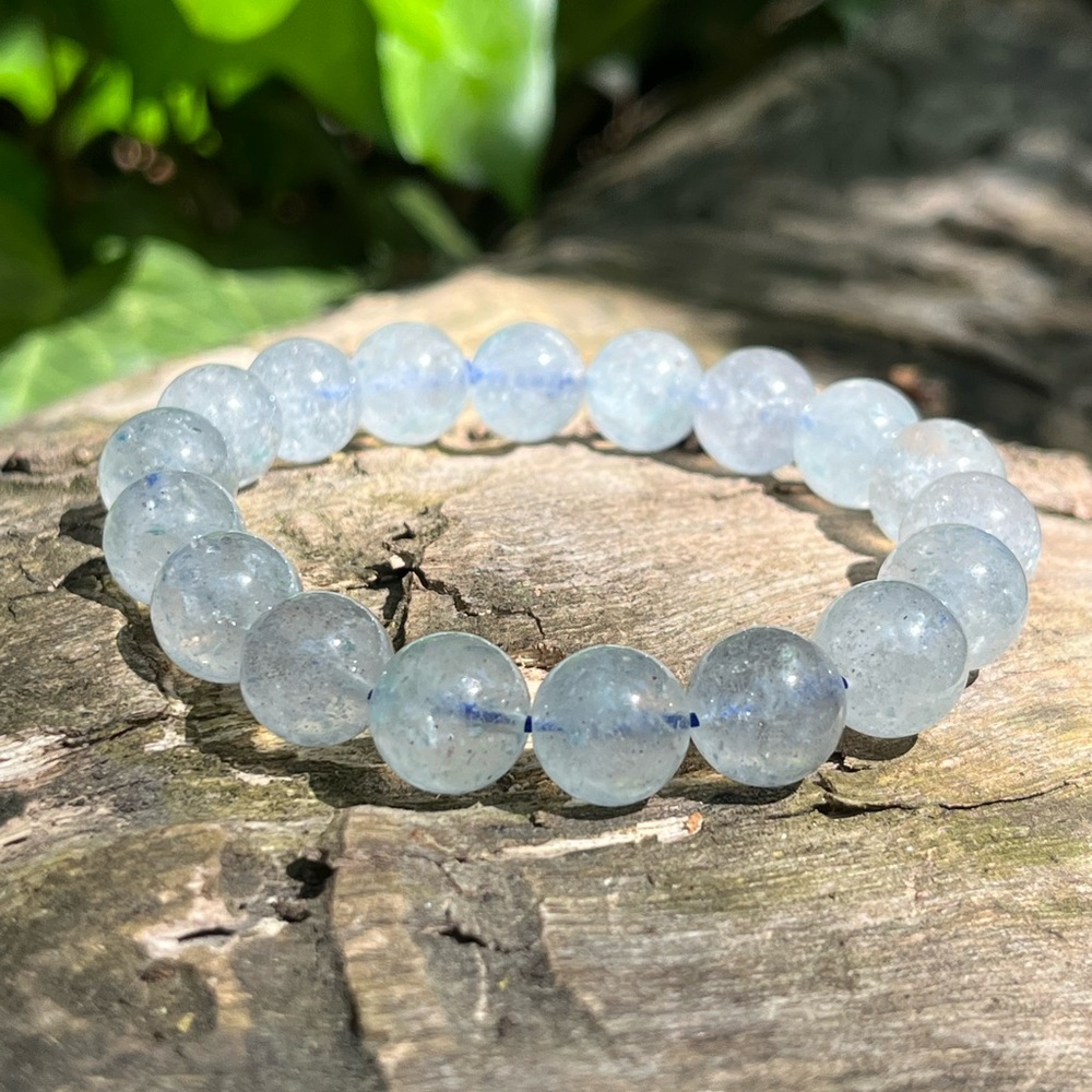 12mm blue strawberry Quartz bracelet